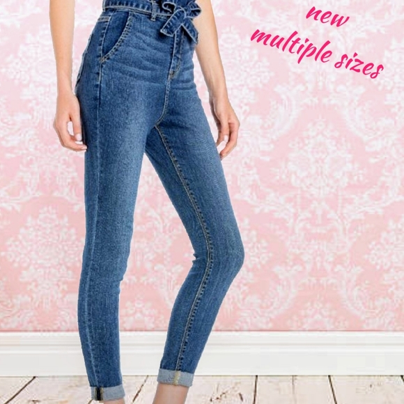 High waist skinny cello jeans-adorable-many sizes - Picture 1 of 3